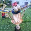 Ivet a v pozad� fanda Jirka